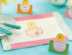 Easter Applique Table Mat Pieces