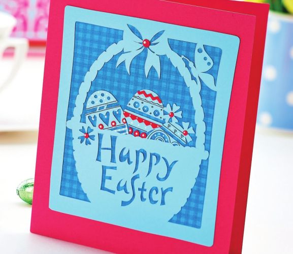 Easter Cards Using Papercutting