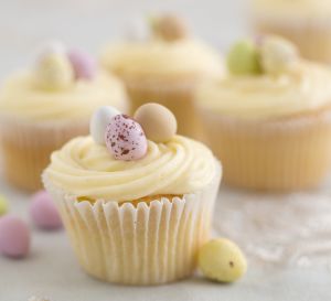 Vanilla Easter Cupcakes