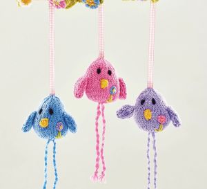 Knitted Easter Wall Hanging