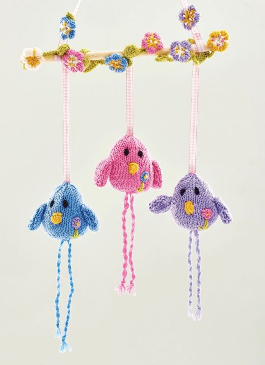 Knitted Easter Wall Hanging