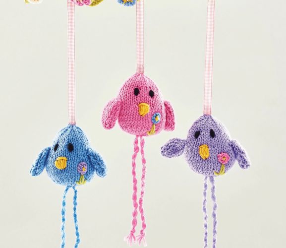 Knitted Easter Wall Hanging