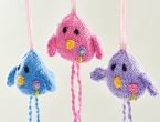 Knitted Easter Wall Hanging