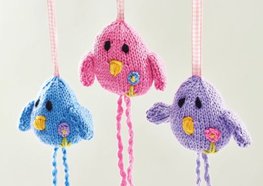 Knitted Easter Wall Hanging
