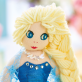 Stitched Snow Princess Doll