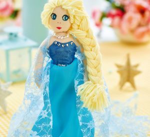 Stitched Snow Princess Doll