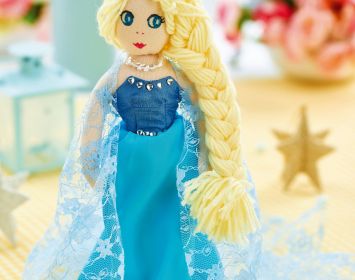 Stitched Snow Princess Doll Stitched Snow Princess Doll