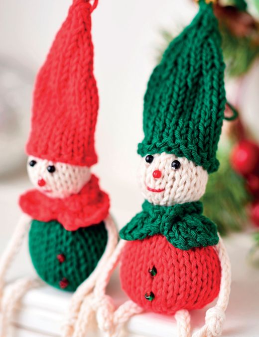 Knit a Set of Scandi Elves