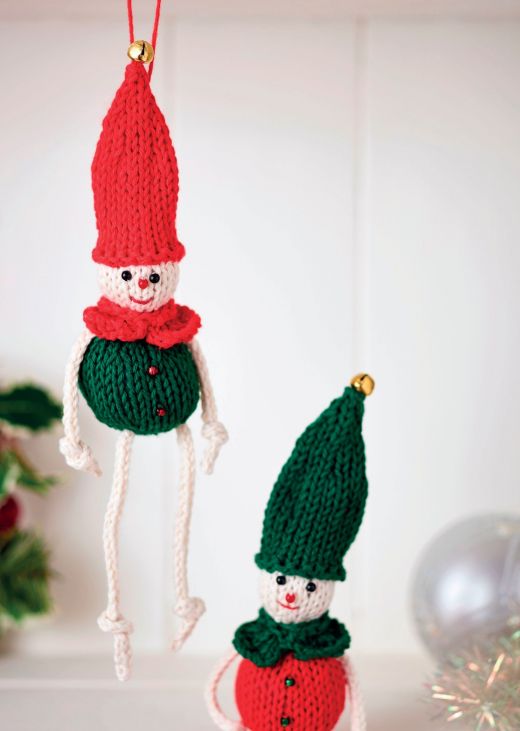 Knit a Set of Scandi Elves