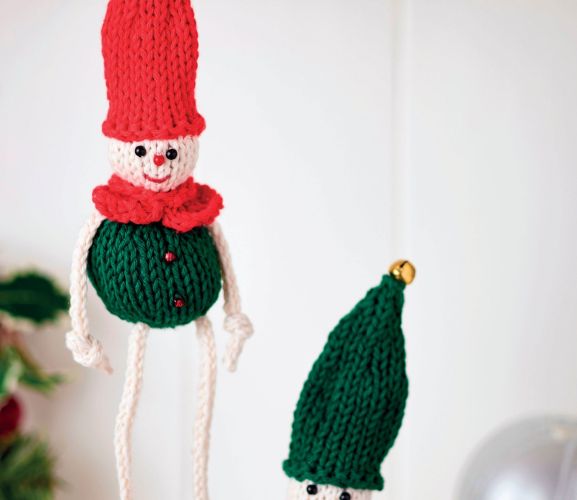 Knit a Set of Scandi Elves