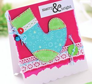 Embossed Christmas cards