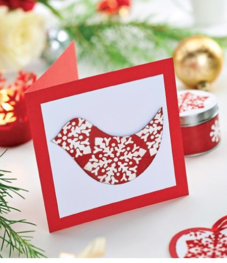 Star, Bird & Heart Christmas Motifs