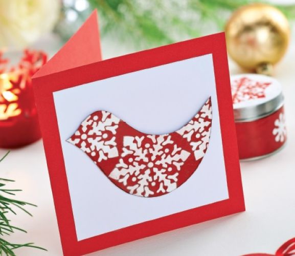 Star, Bird & Heart Christmas Motifs