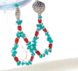 Exotic Turquoise Earrings