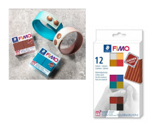 Win One of Three FIMO Leather-Effect Colour Pack and Clay Machine Sets