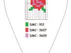 Folksy Heart Cross-Stitch Chart