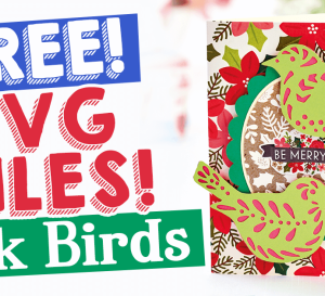 FREE SVG Files! Folk Birds