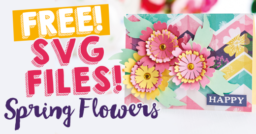 FREE SVG Files! Spring Flowers