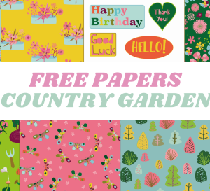 Free Country Garden Papers