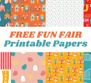 Free Fun Fair Printable Papers