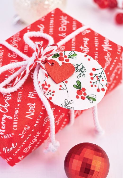 Make Fabric Gift Wrap