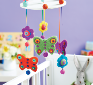 Felt Nursery Mobile