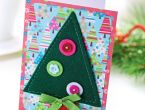 Felt Applique Christmas Cards