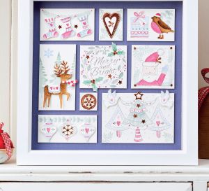 Festive Watercolour Frame