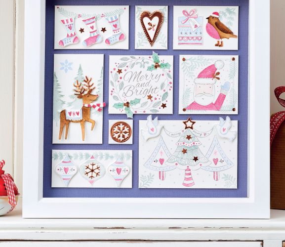Festive Watercolour Frame