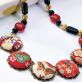 Silk Road Five Button Necklace