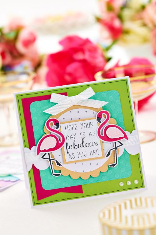 Flamingo Card Project