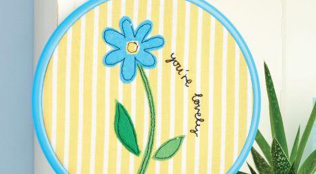 Try Floral Applique Try Floral Applique