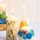 Make Floral Candles