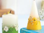 Make Floral Candles