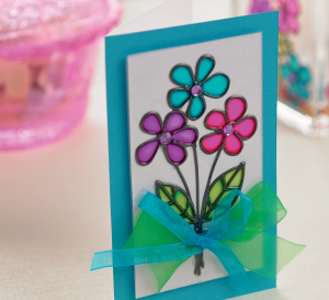 Floral Painted Glass Gifts