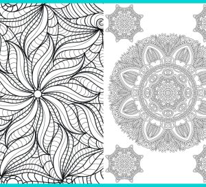 Flower Art Therapy Designs