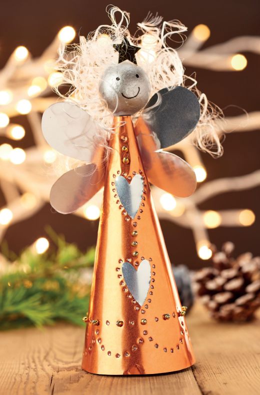 Embossed Foil Angels