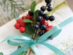 Gift Wrap with Winter Foliage