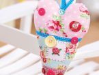 Folksy Heart Cross-Stitch Chart