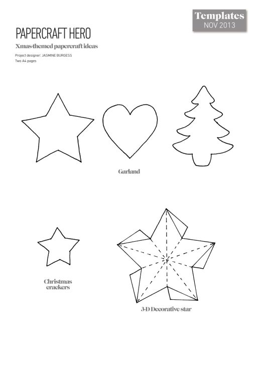 Four Xmas-Themed Papercraft Ideas