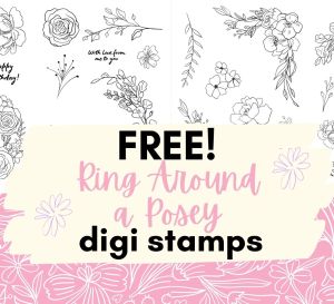 Free Stephanie Weightman Ring Around A Posy Digi Stamps