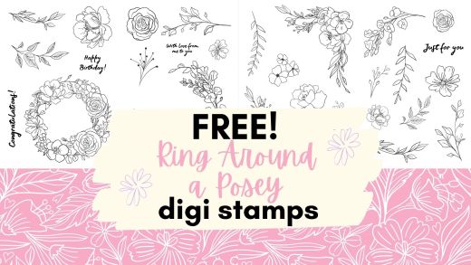 Free Stephanie Weightman Ring Around A Posy Digi Stamps