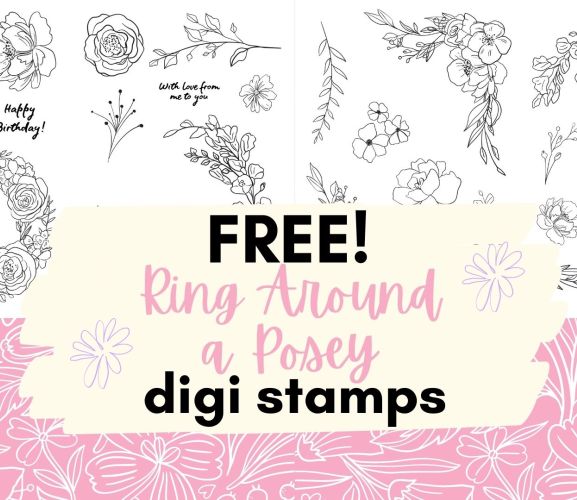 Free Stephanie Weightman Ring Around A Posy Digi Stamps