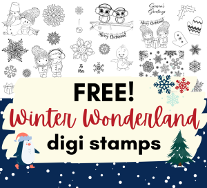 Free Stephanie Weightman Winter Wonderland Digi Stamps