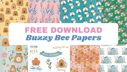 FREE Buzzy Bee Papers