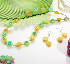 Fruit Fusion Fruit Slice Necklace