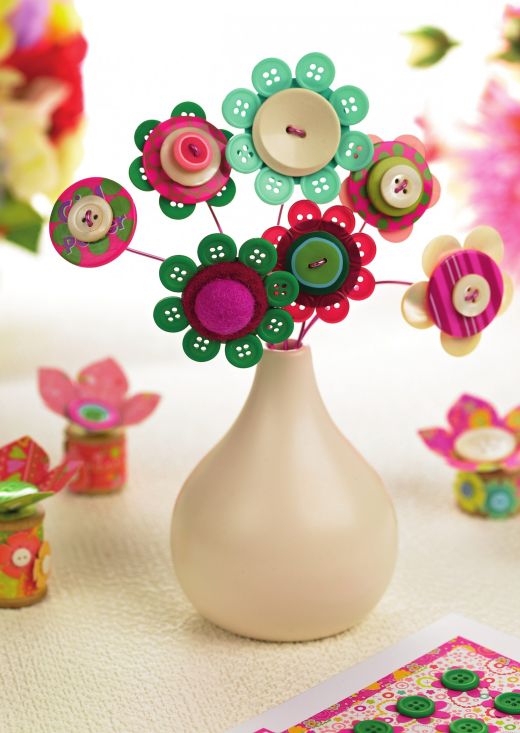 Funky Button Works Of Art