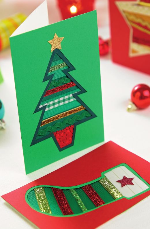 Funky festive cards