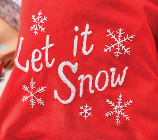Embroider a Festive Gift Sack