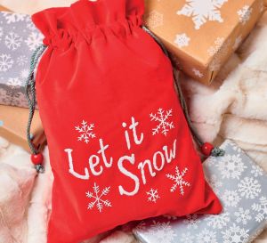 Embroider a Festive Gift Sack